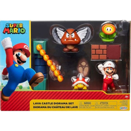 Nintendo Lava Castle Diorama Mario