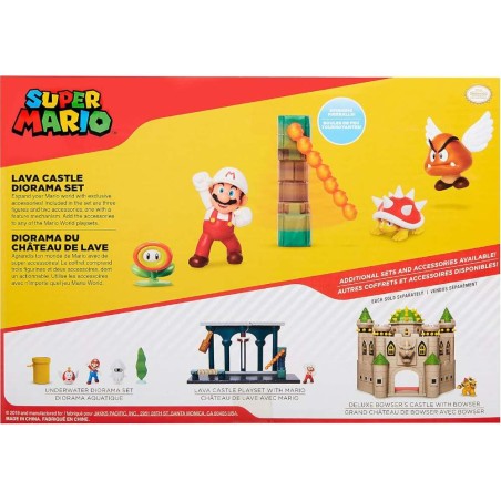 Nintendo Lava Castle Diorama Mario