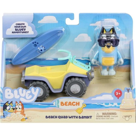 Bluey vehiculo con figura - QUAD