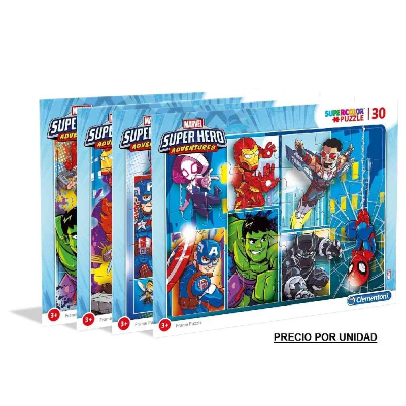 PUZZLE MARVEL SUPER HERO - 30 PIEZAS