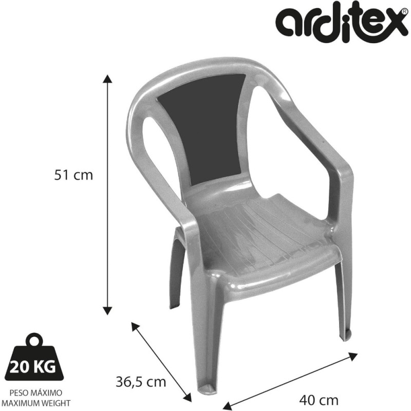 SILLA PP MONOBLOCK REAL MADRID