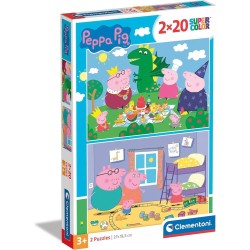 Puzzle 2X20 Pzs Peppa Pig 2