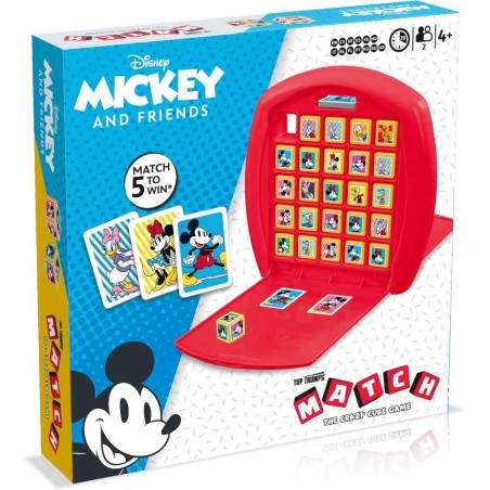 JUEGO 4 EN LINEA MATCH CRAZY - MICKEY