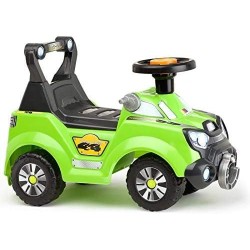 Coche correpasillos 3 en 1 verde de Molt 2