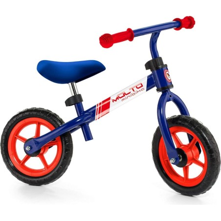 Bicicleta sin pedales azul Molto