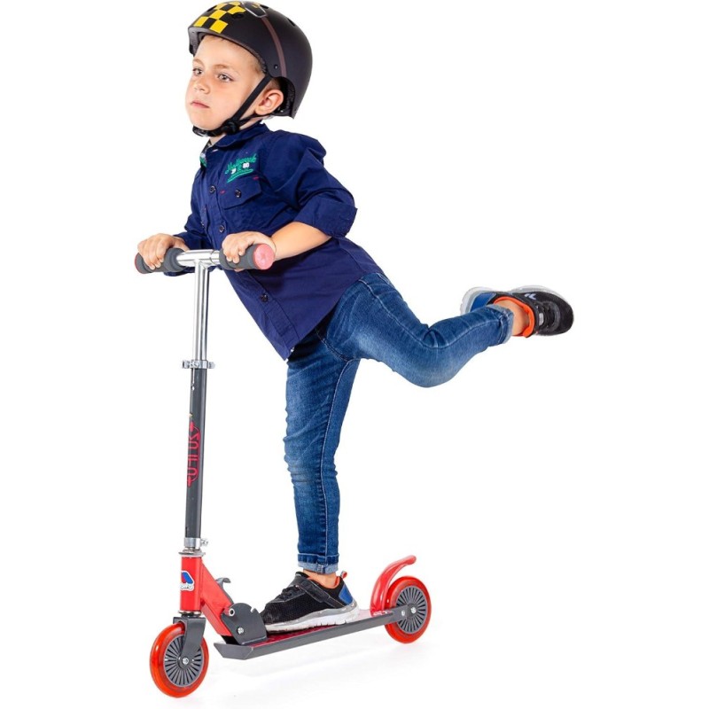 Patinete plegable Rojo 2 Ruedas