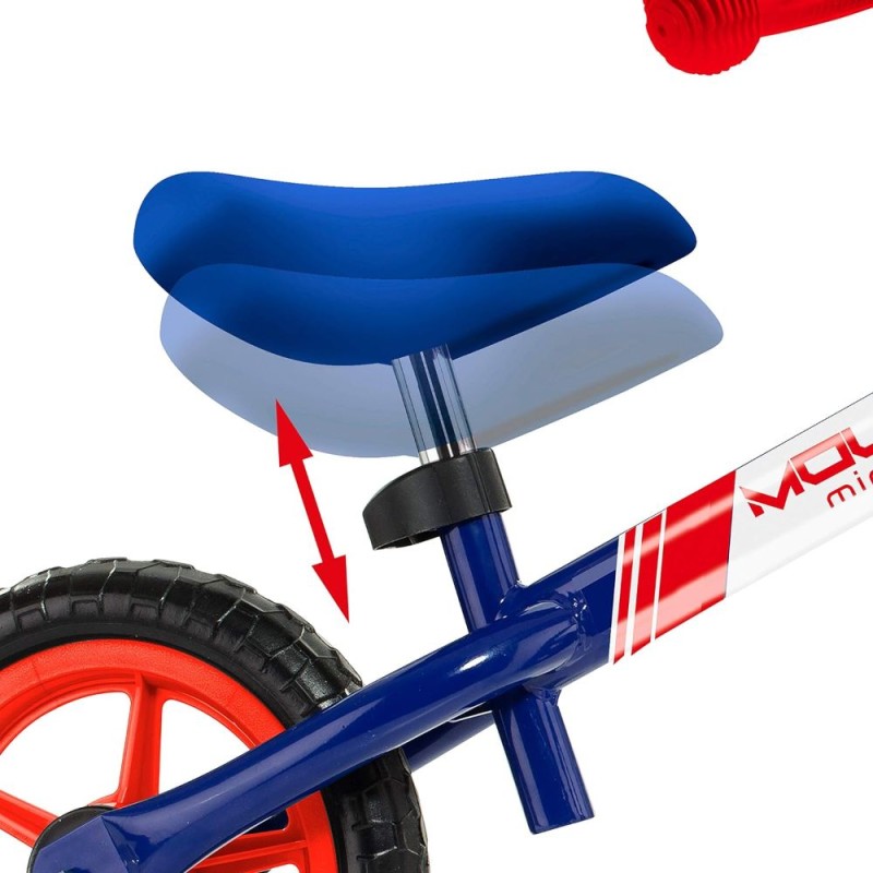 Bicicleta sin pedales azul Molto