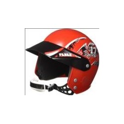 Casco moto rojo - FEBER