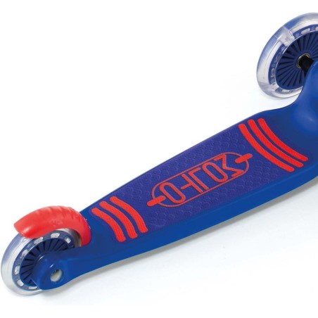 Maxi Patinete 3 ruedas azul con luces