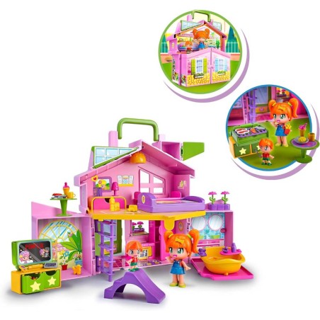 Pinypon - Casa Rosa Maletin