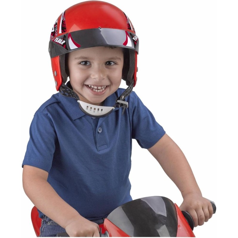 Casco moto rojo - FEBER