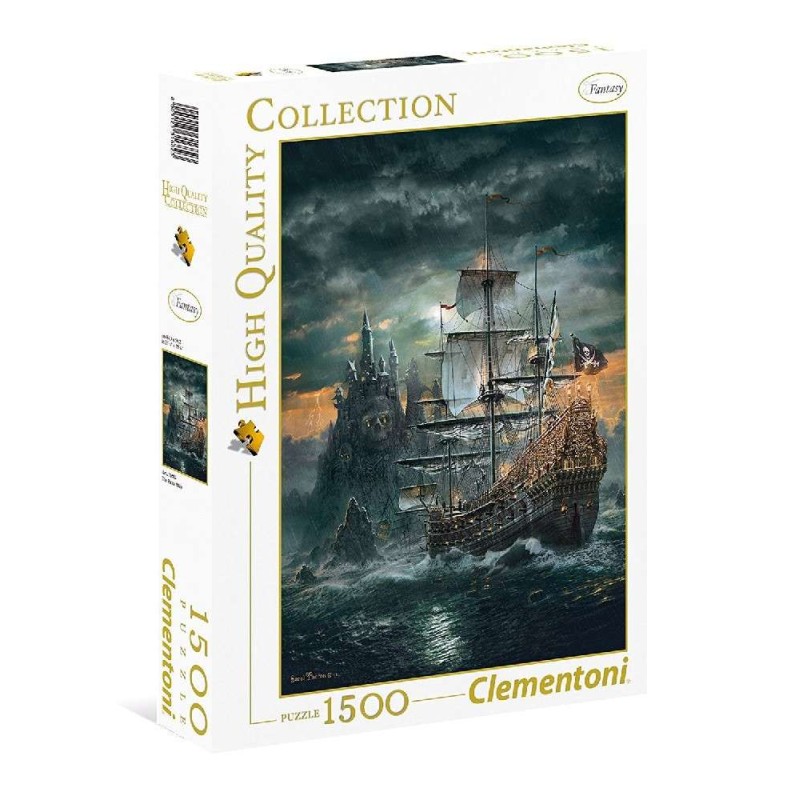 PUZZLE 1500 PIEZAS BARCO PIRATA