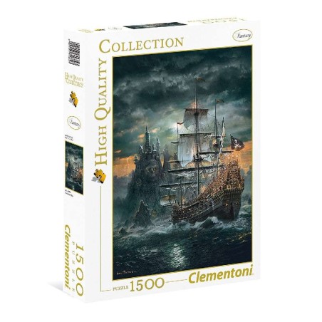 PUZZLE 1500 PIEZAS BARCO PIRATA