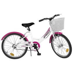 Bicicleta 20" Niña 1 velocidad