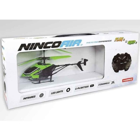 Helicoptero Whip 2 R/C verde