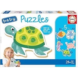 Baby Puzzles Animales Acuáticos