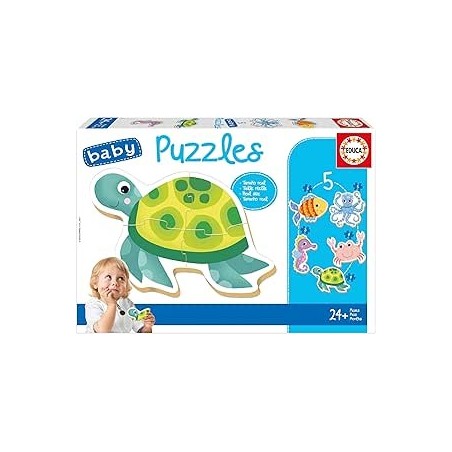 Baby Puzzles Animales Acuáticos