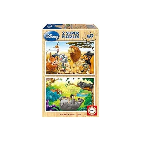 2X50 Animal Friends Rey León + Libro De