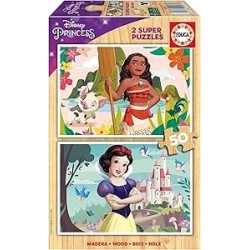 2X50 Disney Princess Vaiana + Snow White
