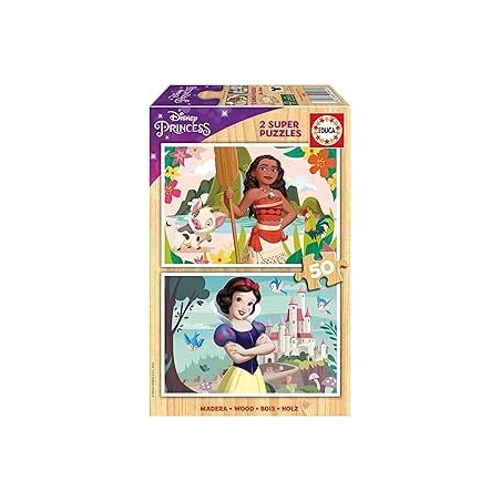 2X50 Disney Princess Vaiana + Snow White