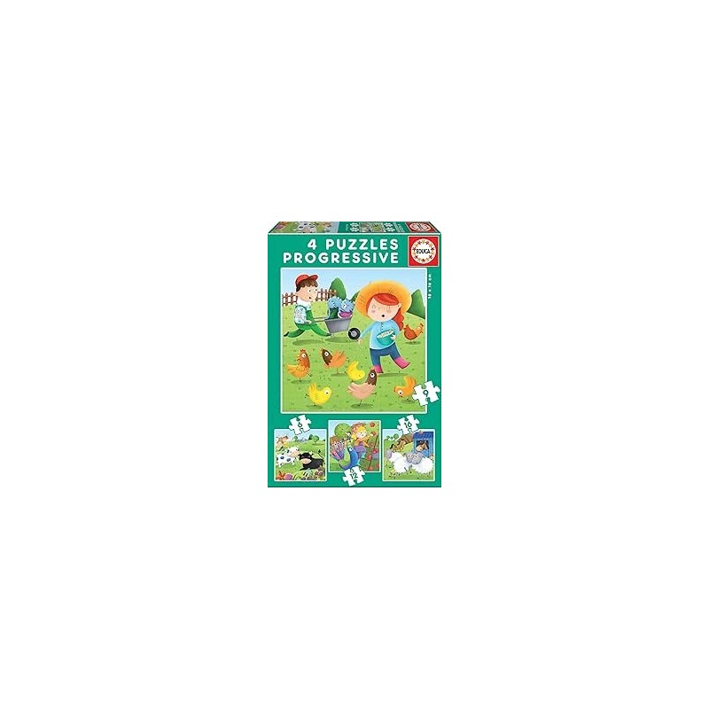 6-9-12-16 Animales De La Granja