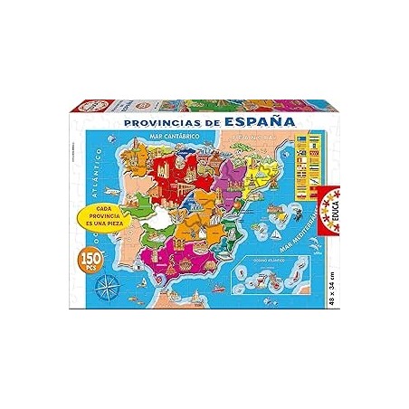 150 Provincias España  "Geopuzzles"