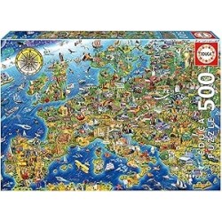 500 Mapa De Europa