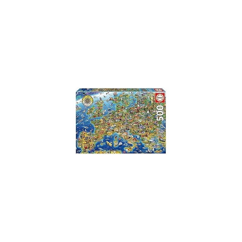 500 Mapa De Europa