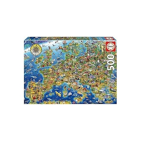 500 Mapa De Europa