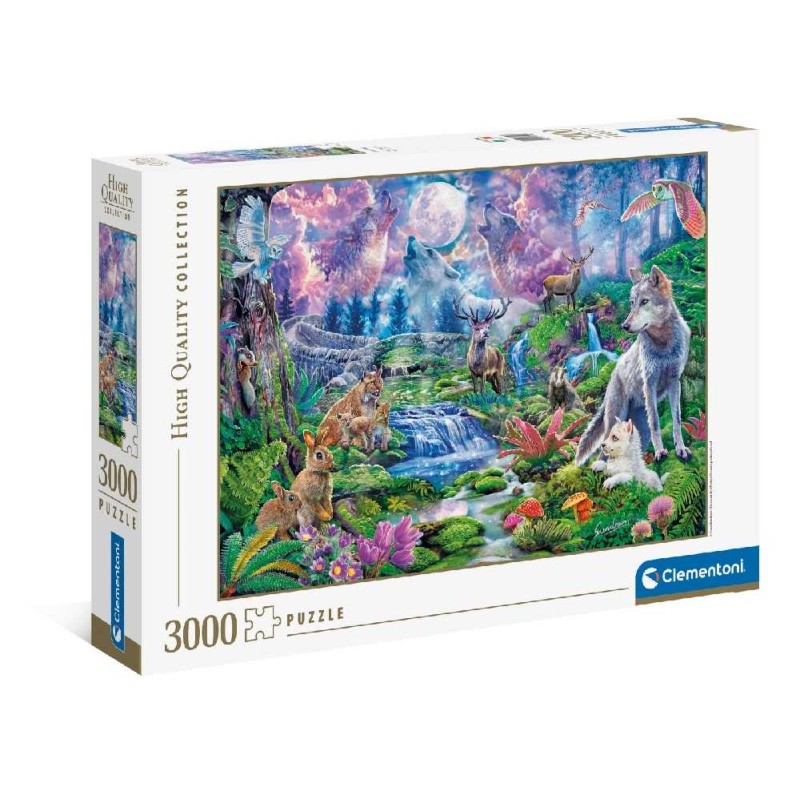 PUZZLE MOONLIT WILD 3000 PIEZAS