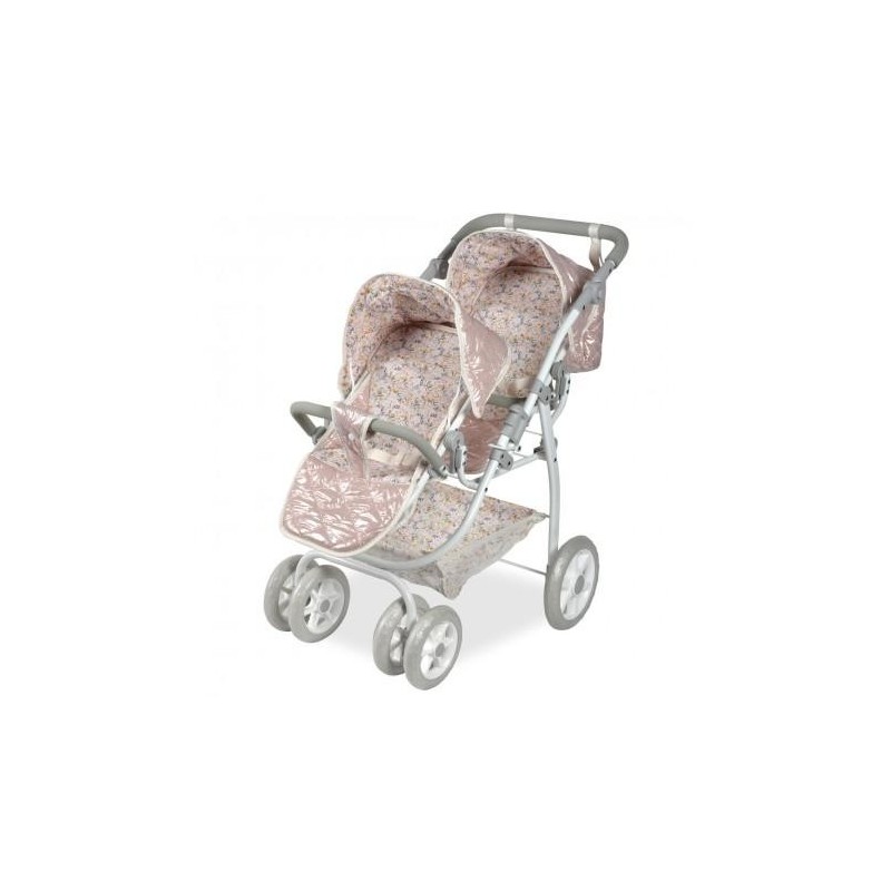 Coche gemelar fantasy 45x70x73 cm c/bols
