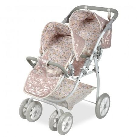 Coche gemelar fantasy 45x70x73 cm c/bols