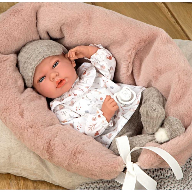 Elegance 40 cm andie gris c/cojin lactan