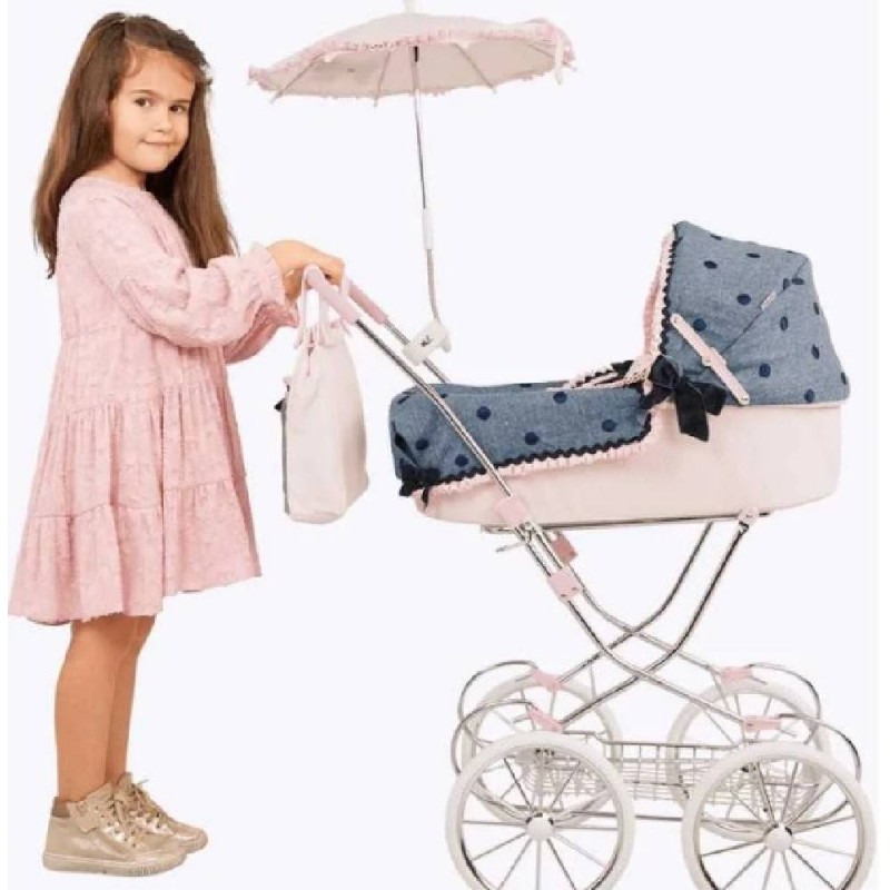COCHE CAPOTA LUCIA 42X72X93 CM C/BOLSO C