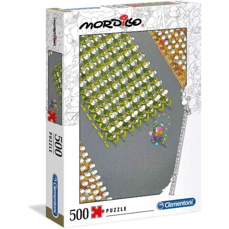 PUZZLE 500 PIEZAS MORDILLO : THE MATCH