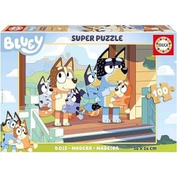 Puzle madera bluey 100 pcs.