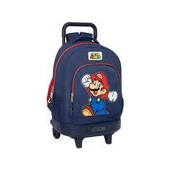 Super Mario Mochila Grande con Ruedas