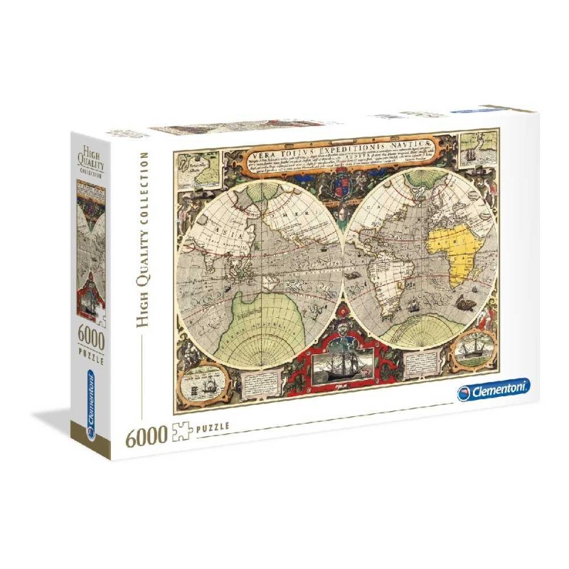 PUZZLE 6000 PIEZAS - MAPA NAUTICO ANTIGU