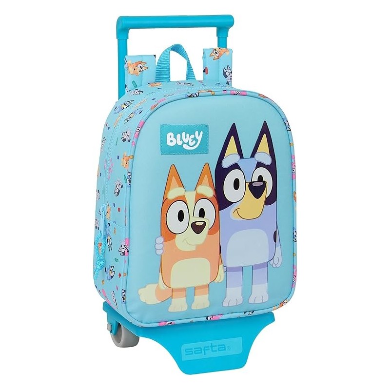 BLUEY - Mochila Guardería con Carro