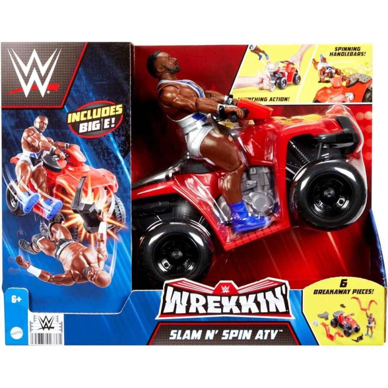WWE Big E con vehículo desmontable