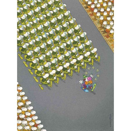 PUZZLE 500 PIEZAS MORDILLO : THE MATCH