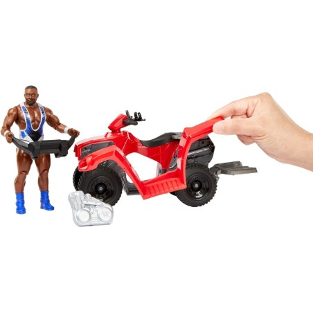 WWE Big E con vehículo desmontable