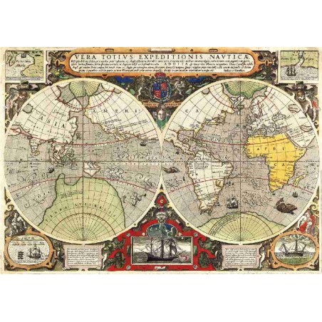 PUZZLE 6000 PIEZAS - MAPA NAUTICO ANTIGU