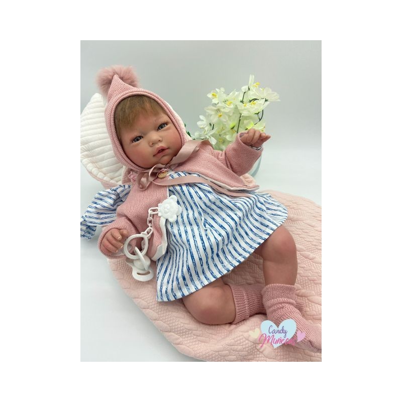 Muñeca reborn Isabela 46cm.