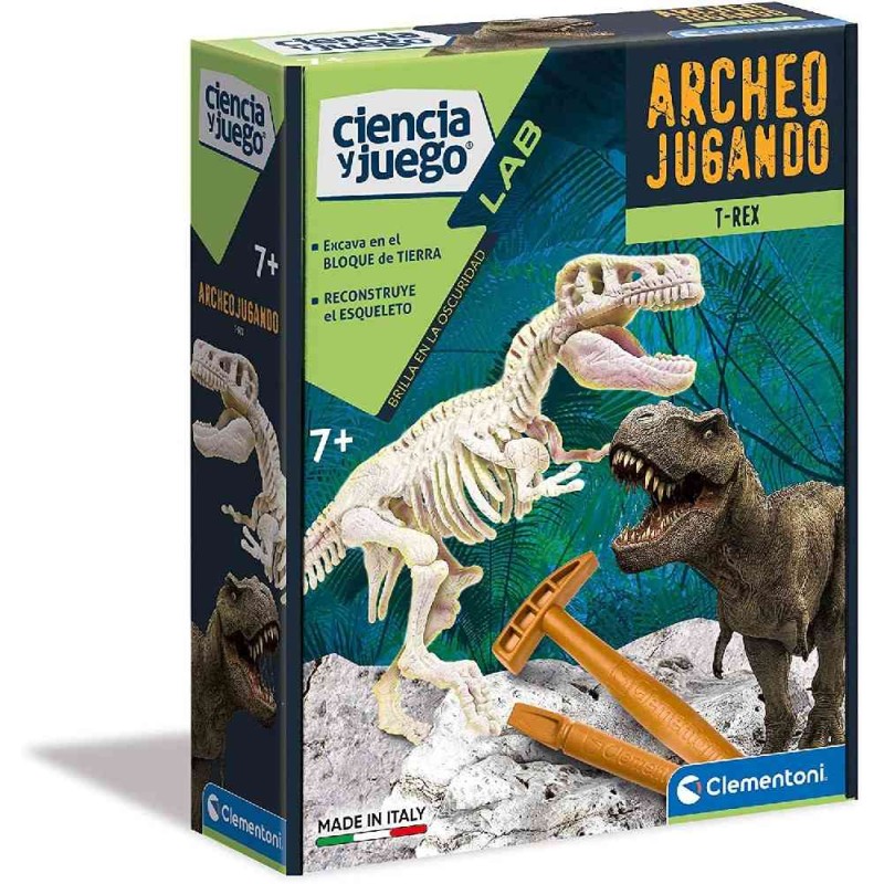 ARQUEOJUGANDO T-REX FLUORESCENTE