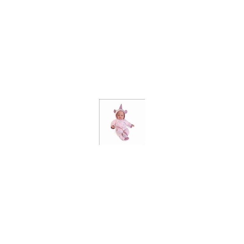 Bimba lagrimitas disfraz de unicornio