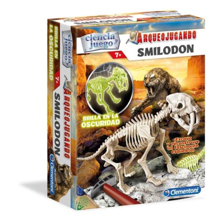ARQUEOJUGANDO - SMILODON FLUORESCENTE