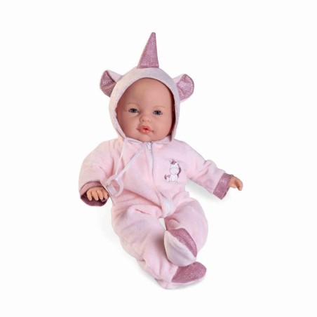 Bimba lagrimitas disfraz de unicornio