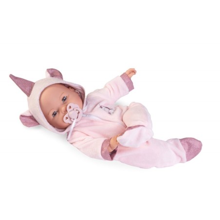 Bimba lagrimitas disfraz de unicornio