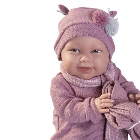 Mi primer reborn Martina mantita